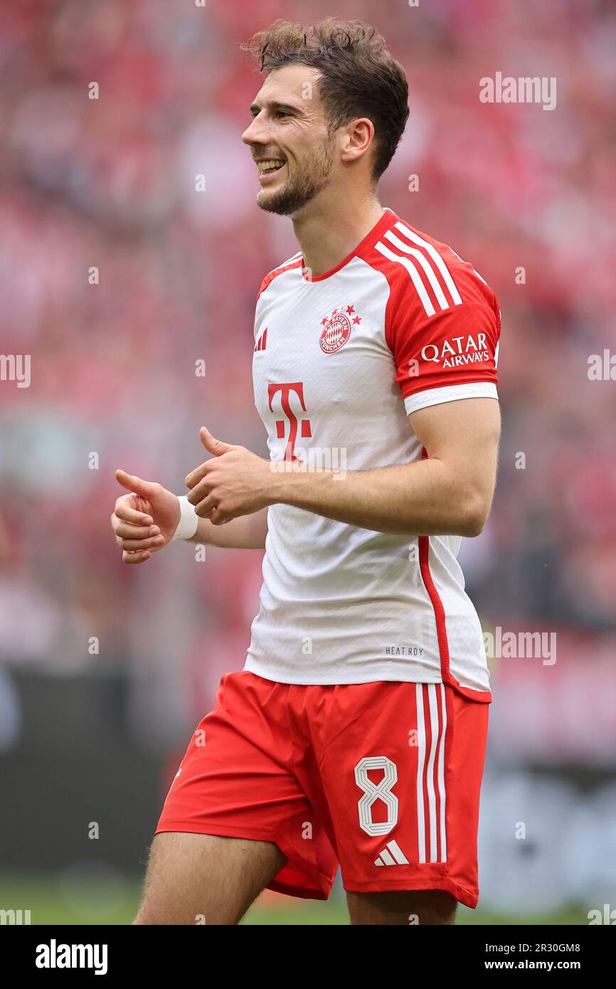 Leon Goretzka von Bayern München FC Bayern München - RB Leipzig Fussball 1 . Bundesliga Saison 2022 / 2023 Stockfoto