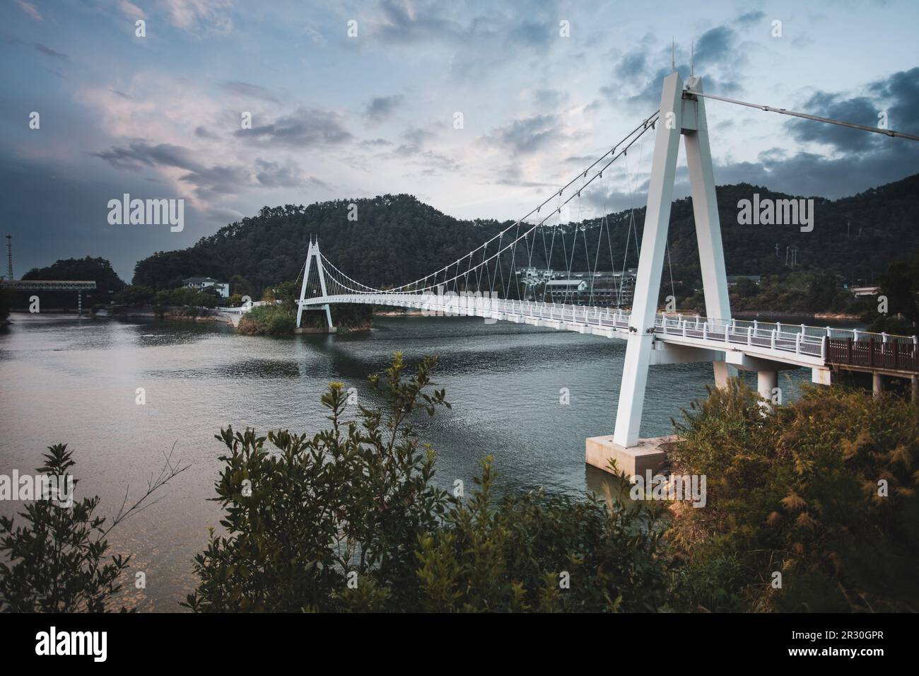 Wunderschöne Landschaft des Qiandao Lake, China Stockfoto