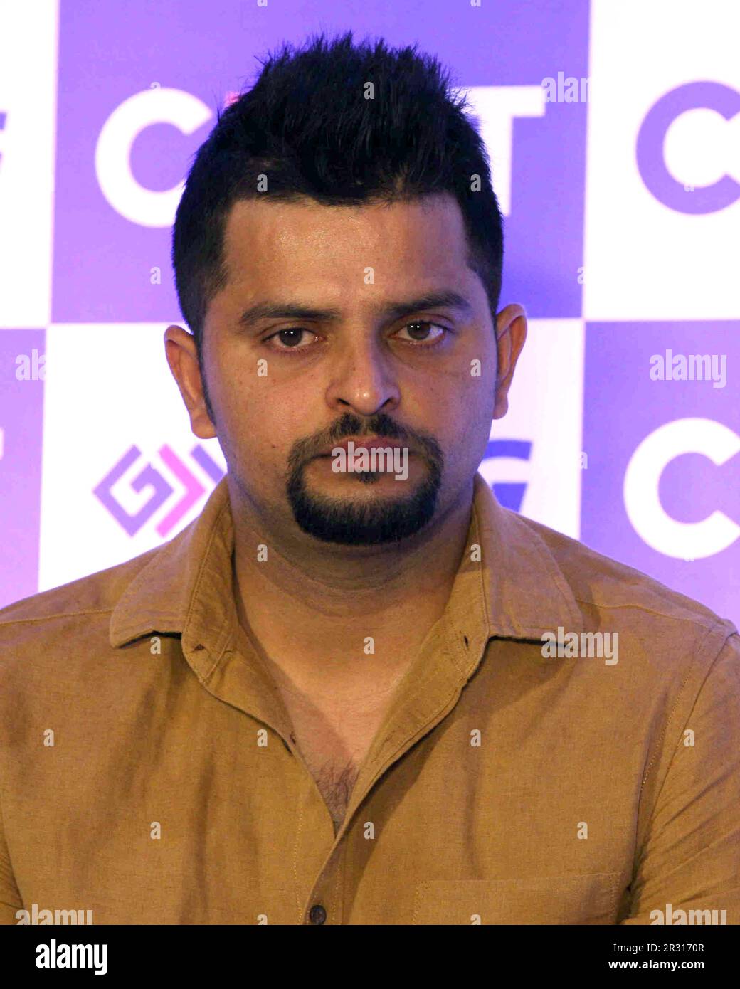 Suresh Raina, indischer Cricketer, CEAT Cricket Award, Mumbai, Indien, 24. Mai 2017 Stockfoto