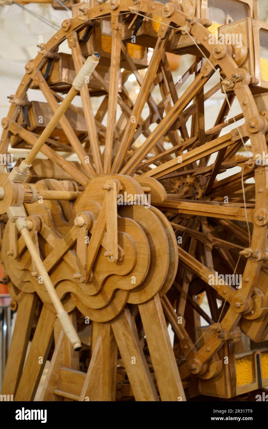 Perpetual Motion Machine, The World of Leonardo da Vinci Museum, Mailand, Lombardei, Italien, Europa Stockfoto