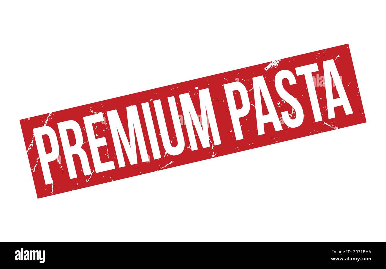 Vektor Für Premium Pasta-Gummi-Stempelabdichtung Stock Vektor