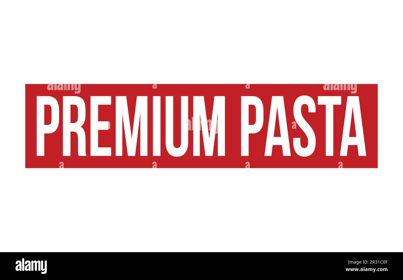 Vektor Für Premium Pasta-Gummi-Stempelabdichtung Stock Vektor