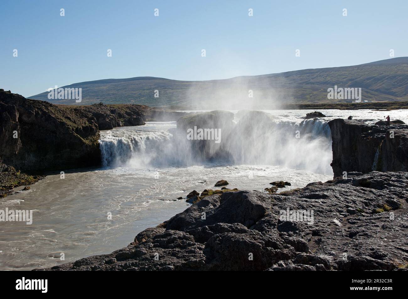 Im Nordosten Islands Stockfoto