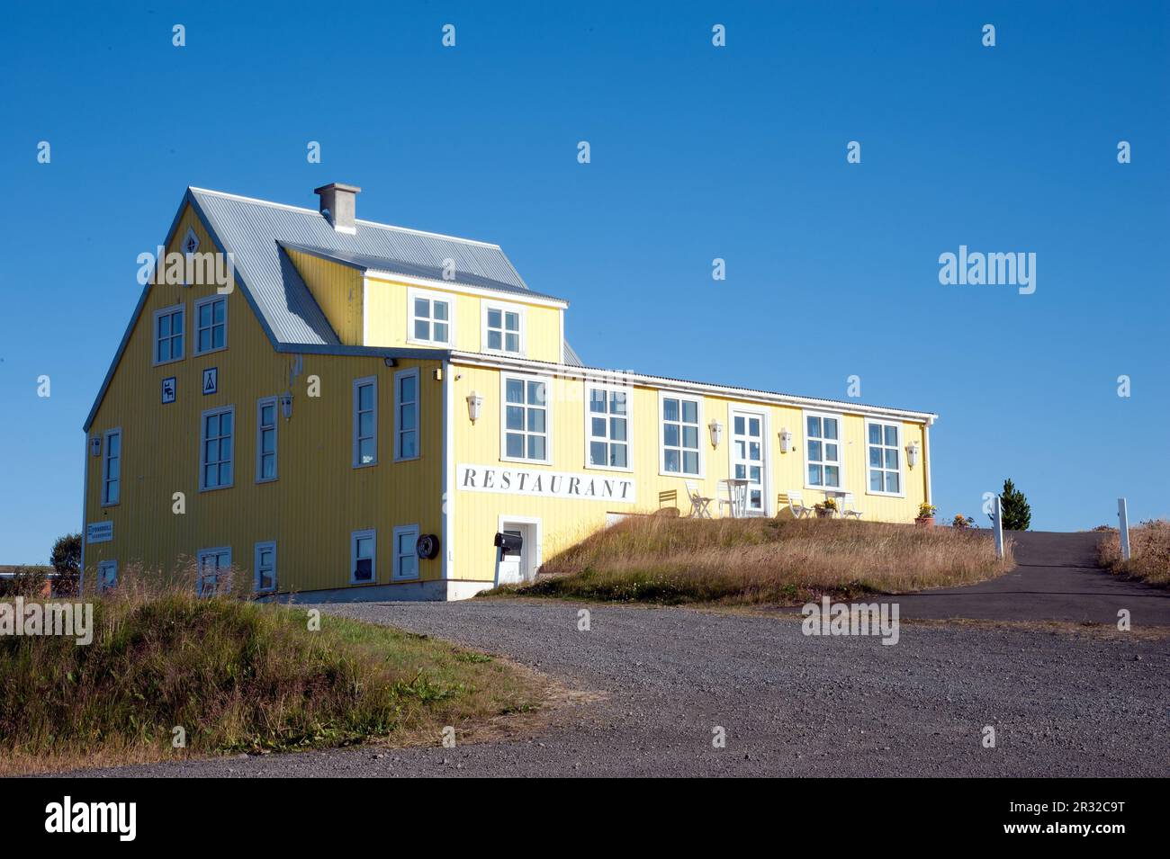 Im Nordosten Islands Stockfoto