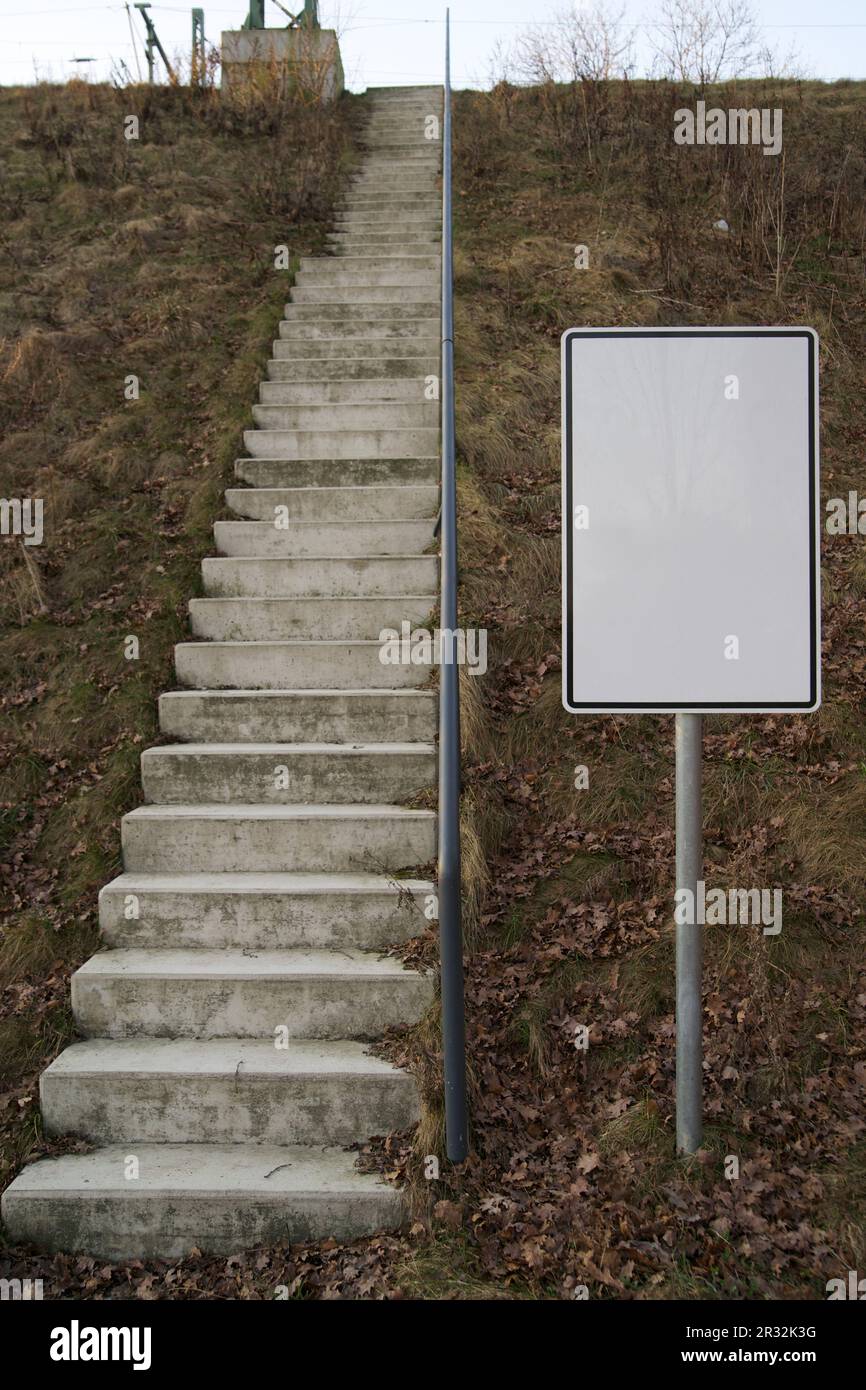 Treppenhaus zum Himmel Stockfoto
