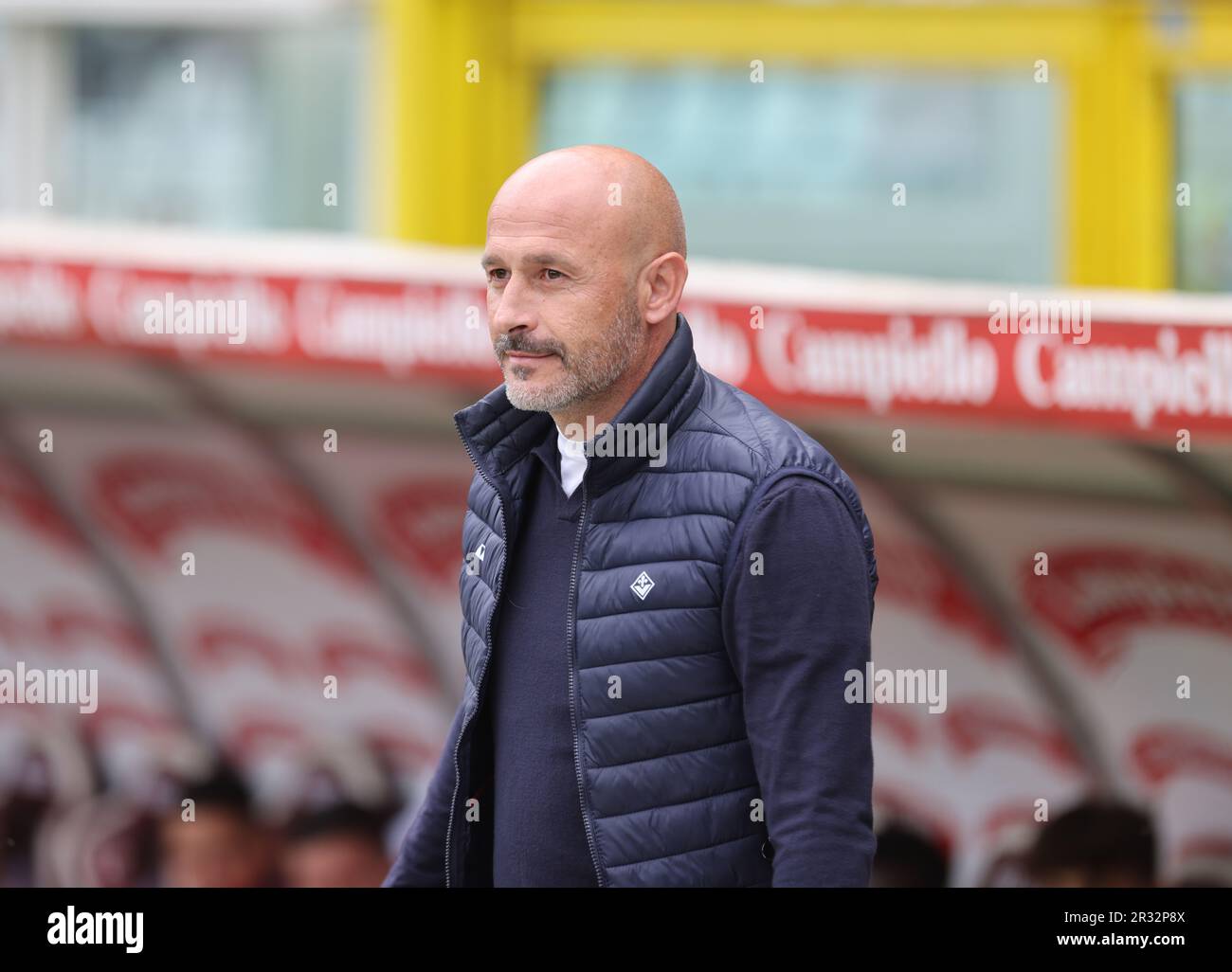 Torino 21/05/2023 Stadio Grande Torino Serie A Tim 2022/23 FC Torino - Fiorentina Nella Foto : vincenzo italiano Coach fiorentina Stockfoto