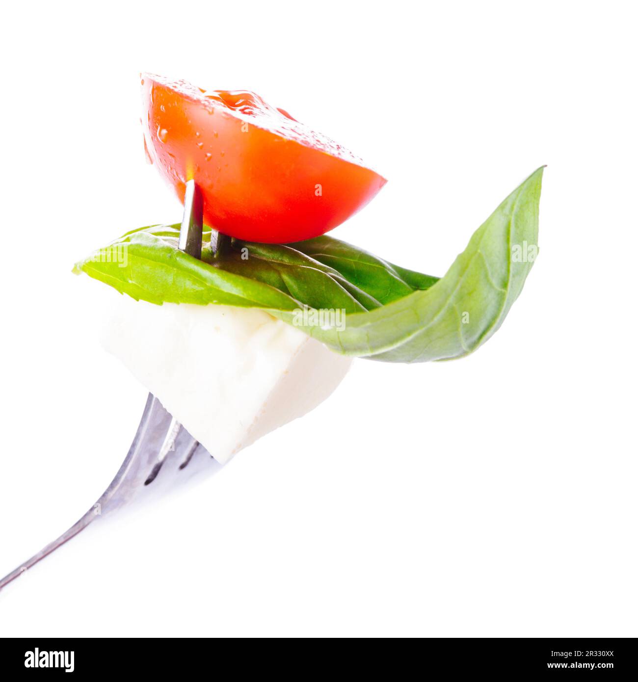 Caprese-Salat Stockfoto