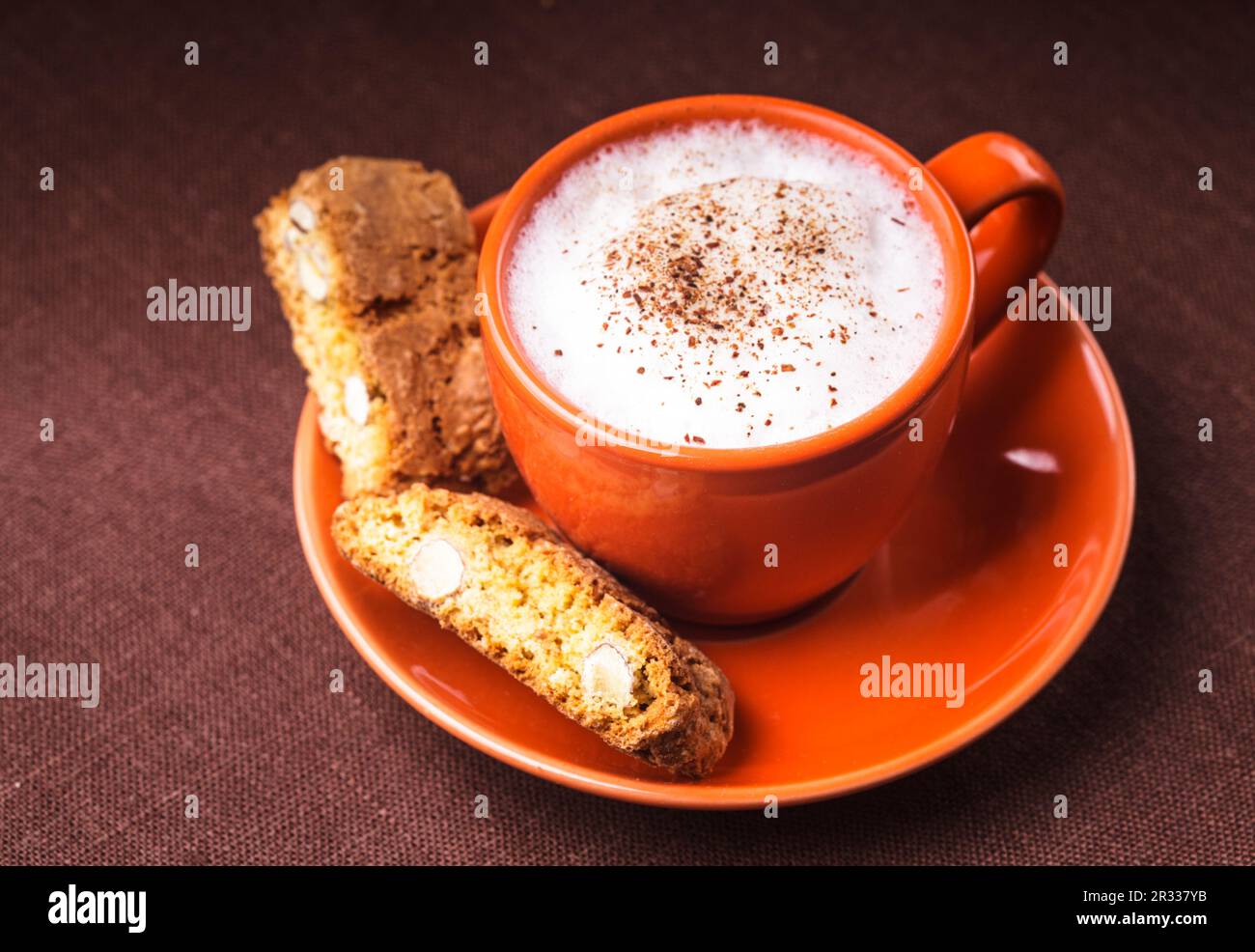 Cantuccini-Kekse Stockfoto