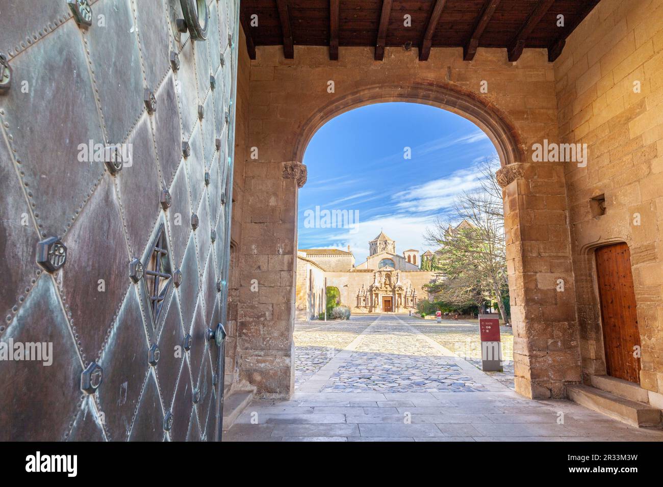 Kloster Poblet, Espluga de Francolí, Tarragona, Spanien Stockfoto