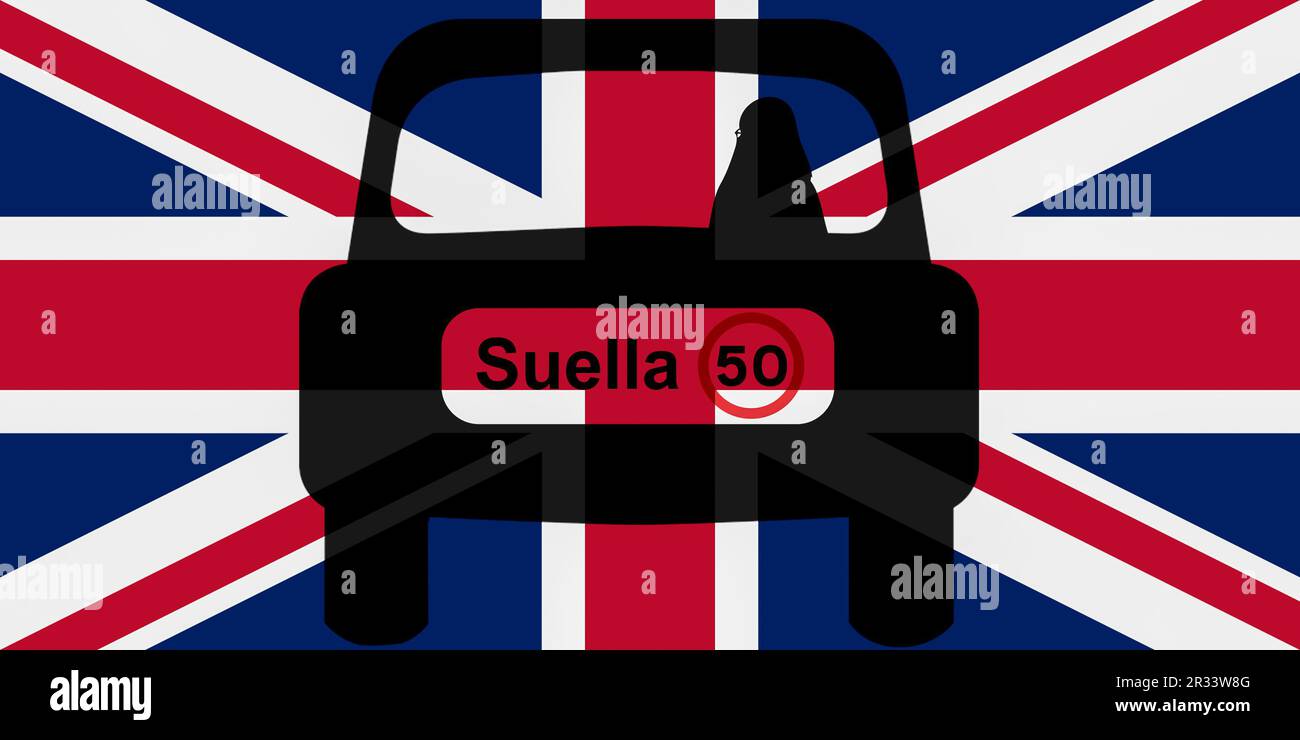 Suella Braverman, das ist ein gutes Konzept. Stockfoto