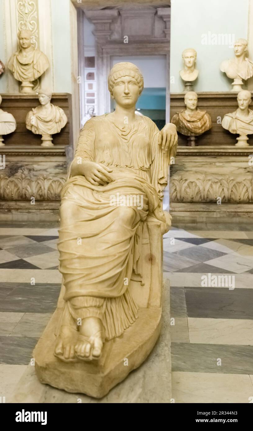 Flavia Julia Helena, Helena, Mutter von Constantine de Stockfoto