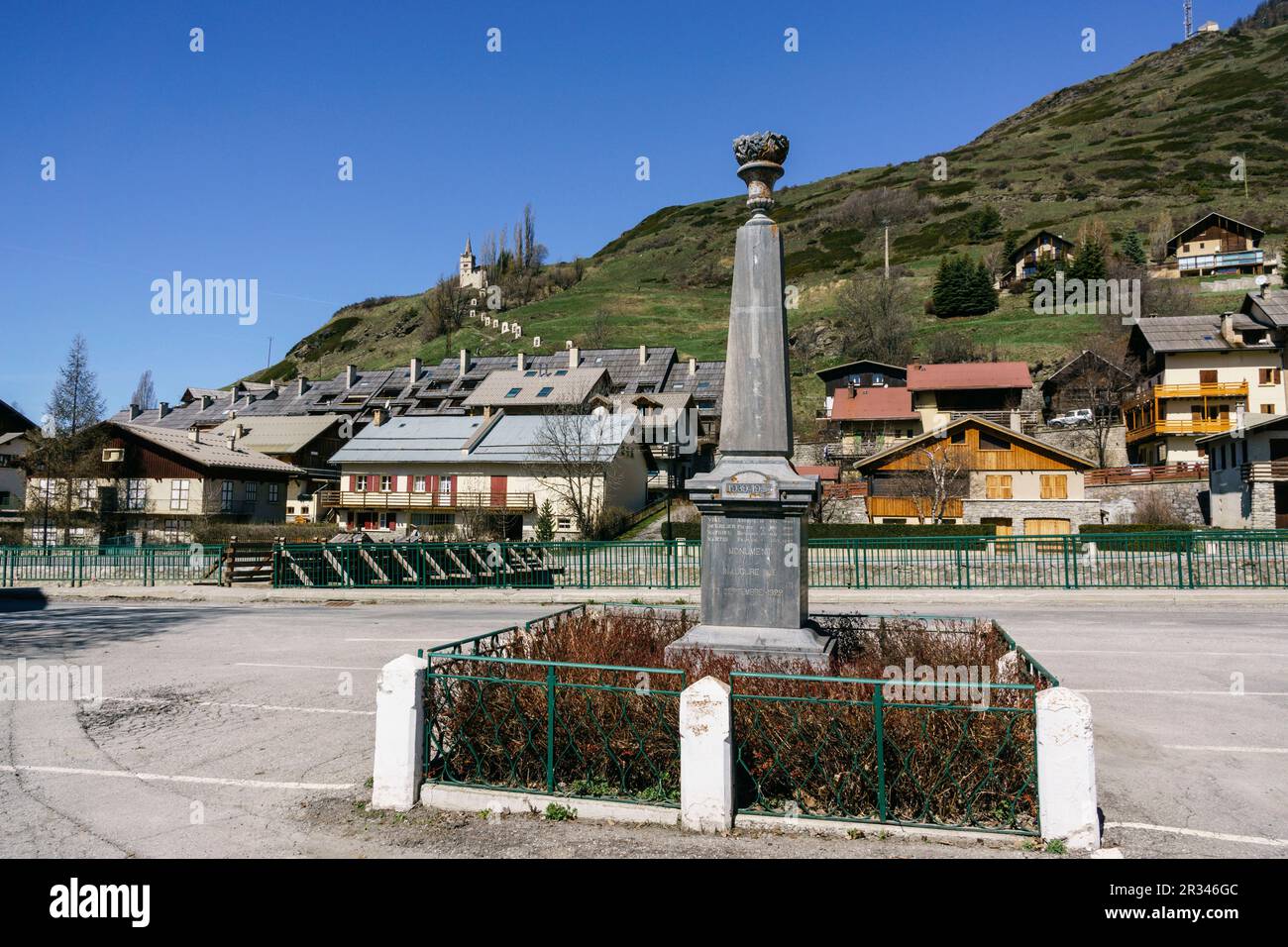 Arvieux, Parque Natural Regional de Queyras, Provenza-Alpes-Costa Azul, Departamento de Altos Alpes, Distrito de Briançon, Frankreich, Europa. Stockfoto