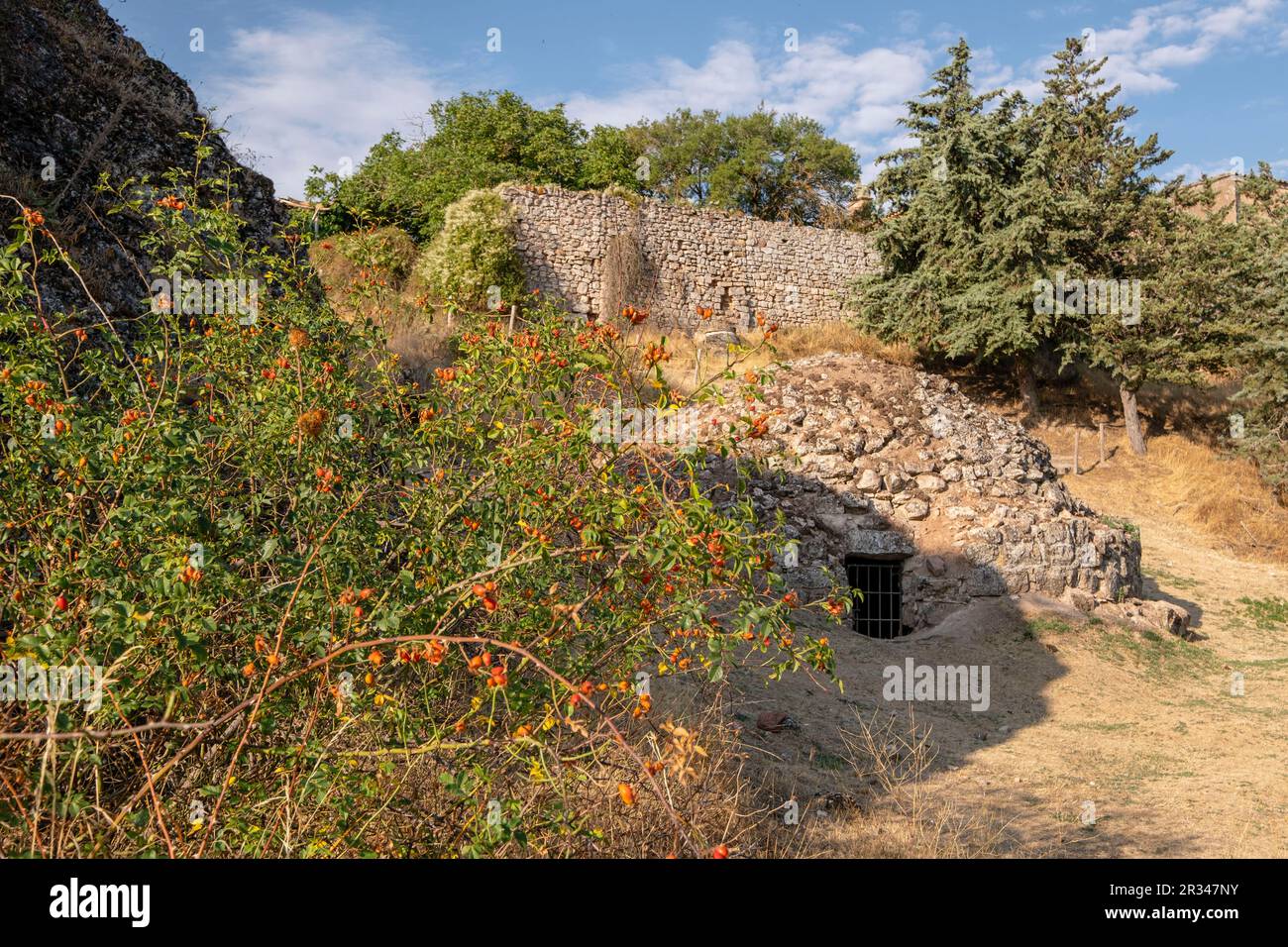 Nevero mittelalterlichen de época Árabe, Torero, Soria, Comunidad Autónoma de Castilla y León, Spanien, Europa. Stockfoto