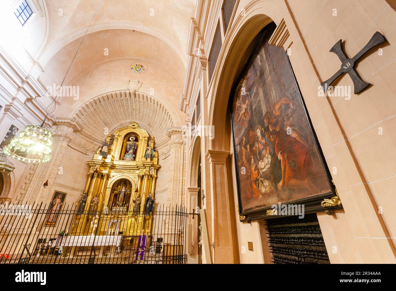 Santa Clara de Asís, convento de Santa Clara de Palma, Siglo XIII, Mallorca, Islas Baleares, España. Stockfoto