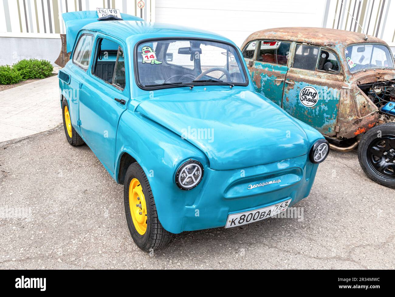 samara-russland-14-mai-2023-retro-oldtimer-auto-zaz-965