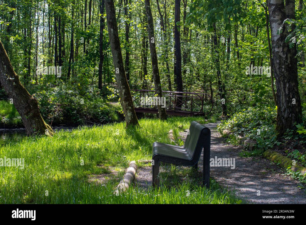 Park in Hosingen Stockfoto