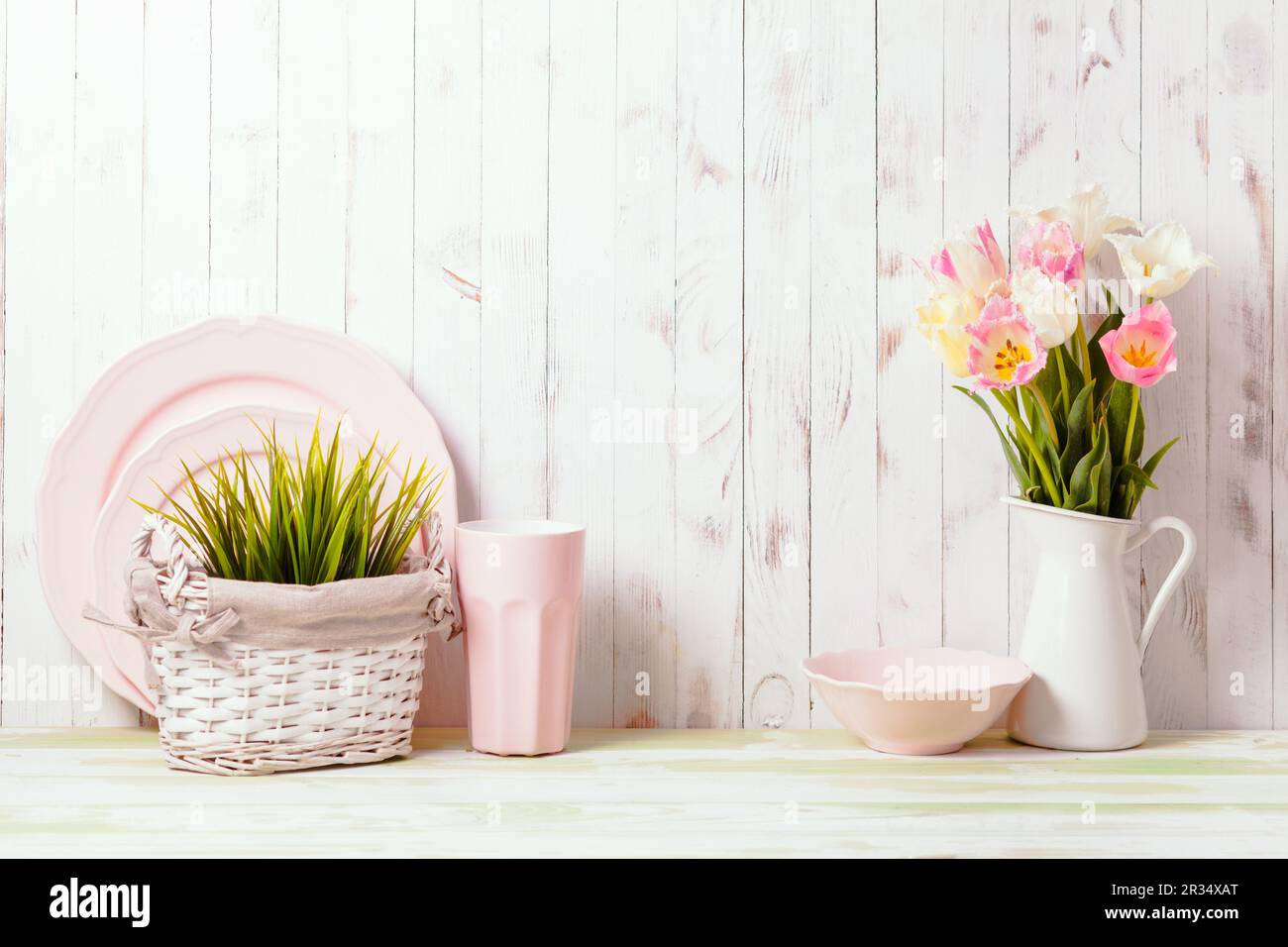 Küche-Tischplatte Stockfoto