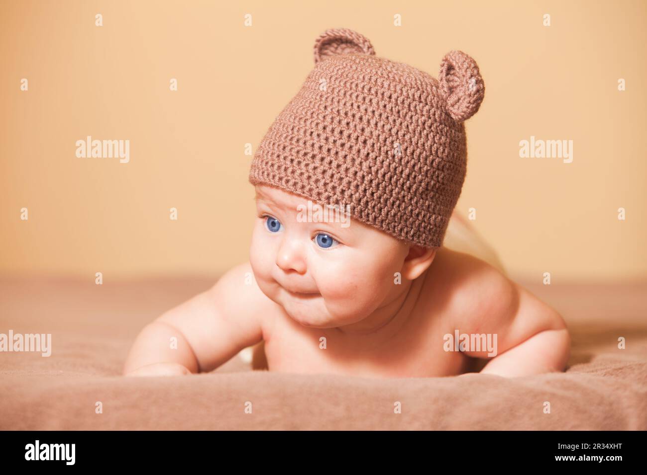 Entzückende Baby Bär Stockfoto