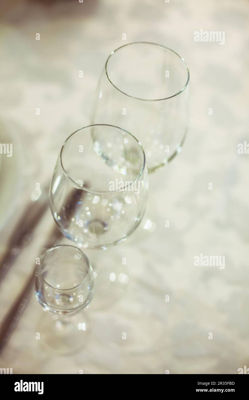 Das Restaurant mit Stockfoto