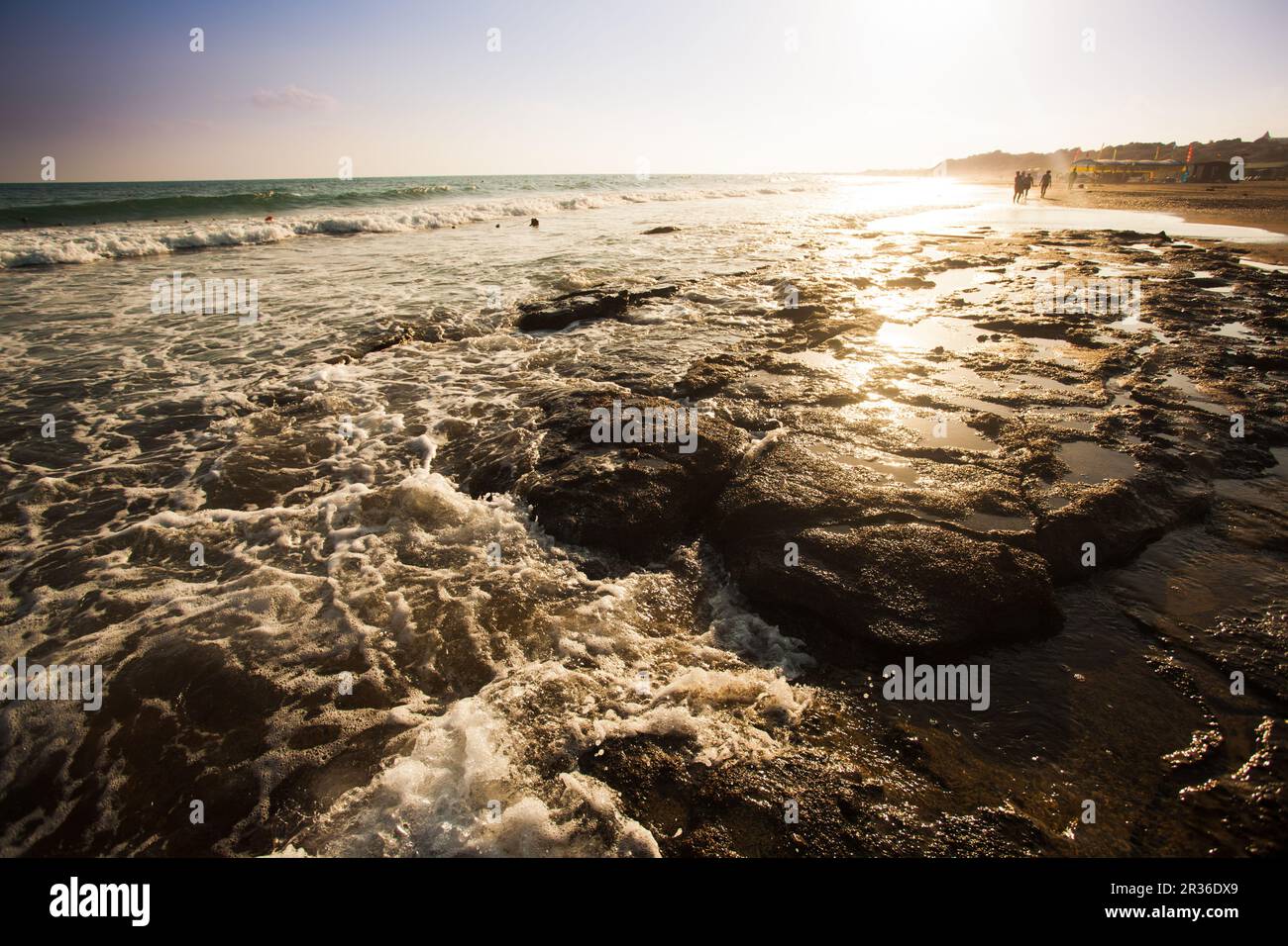 Die wunderschöne Seenlandschaft Stockfoto