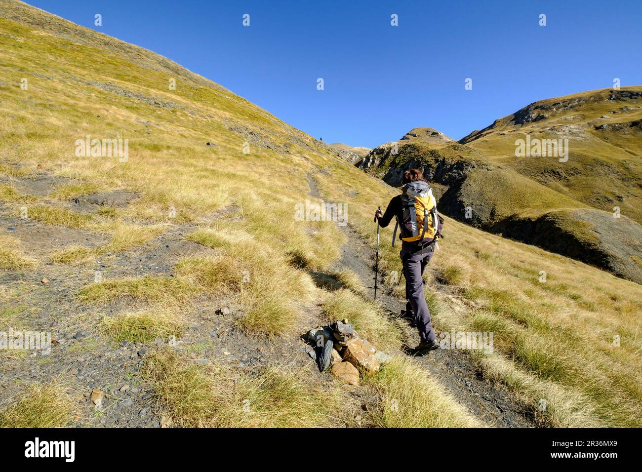 Unhòla-Tal, Aran-Tal, Lleida, Pyrenäen, Katalonien, Spanien, europa. Stockfoto