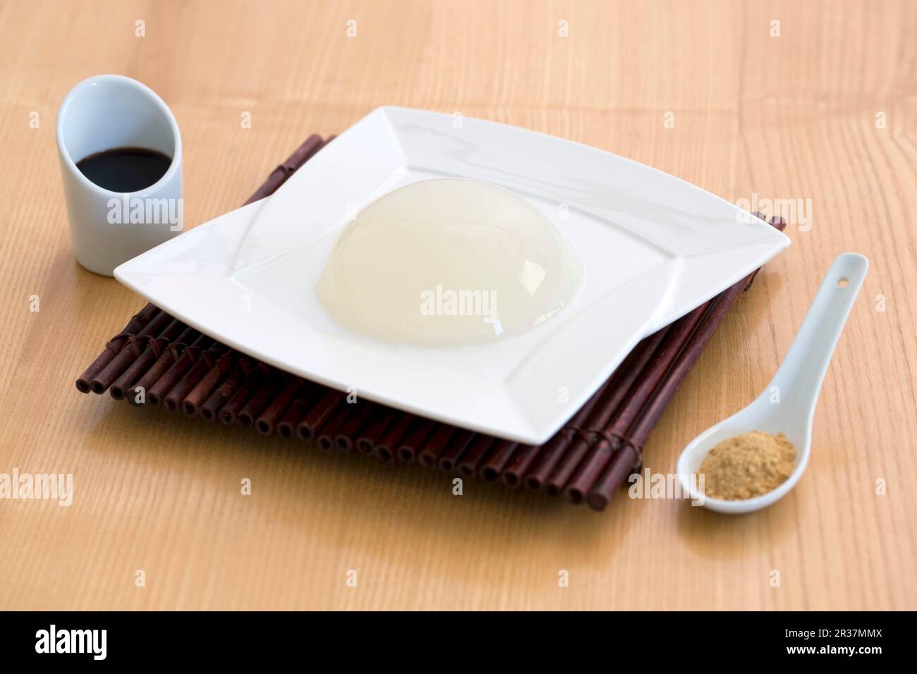 Regentropfen Kuchen (Japan) Stockfoto