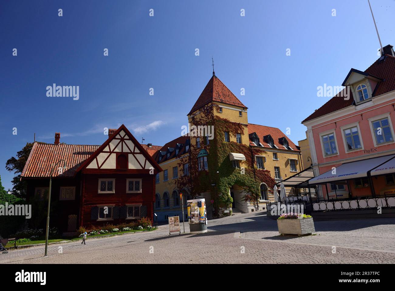 Donners Plats, Visby, Gotland, Sweden1 Stockfoto