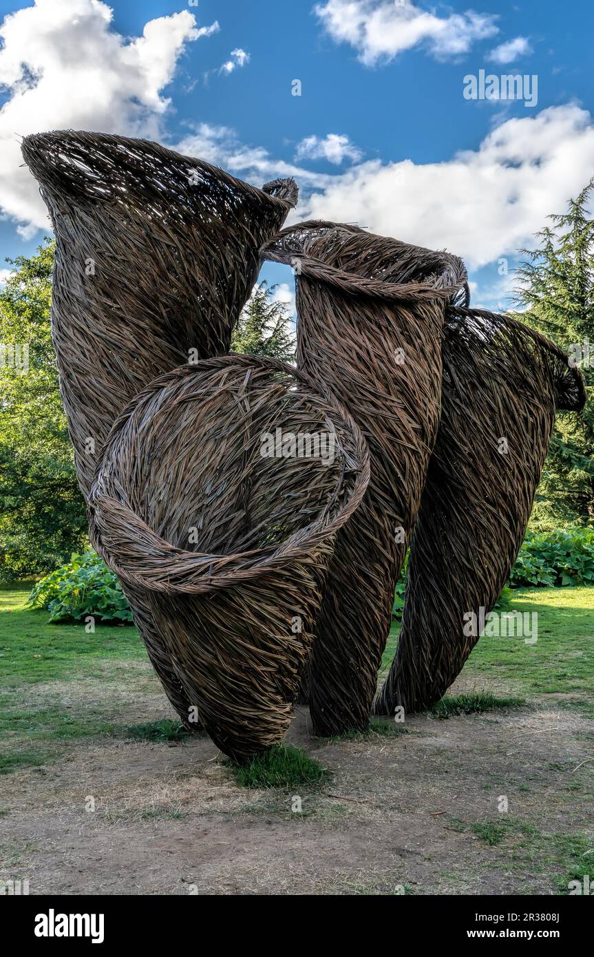Tom Huber Pilze Fairy Ring in Kew Gardens Stockfoto