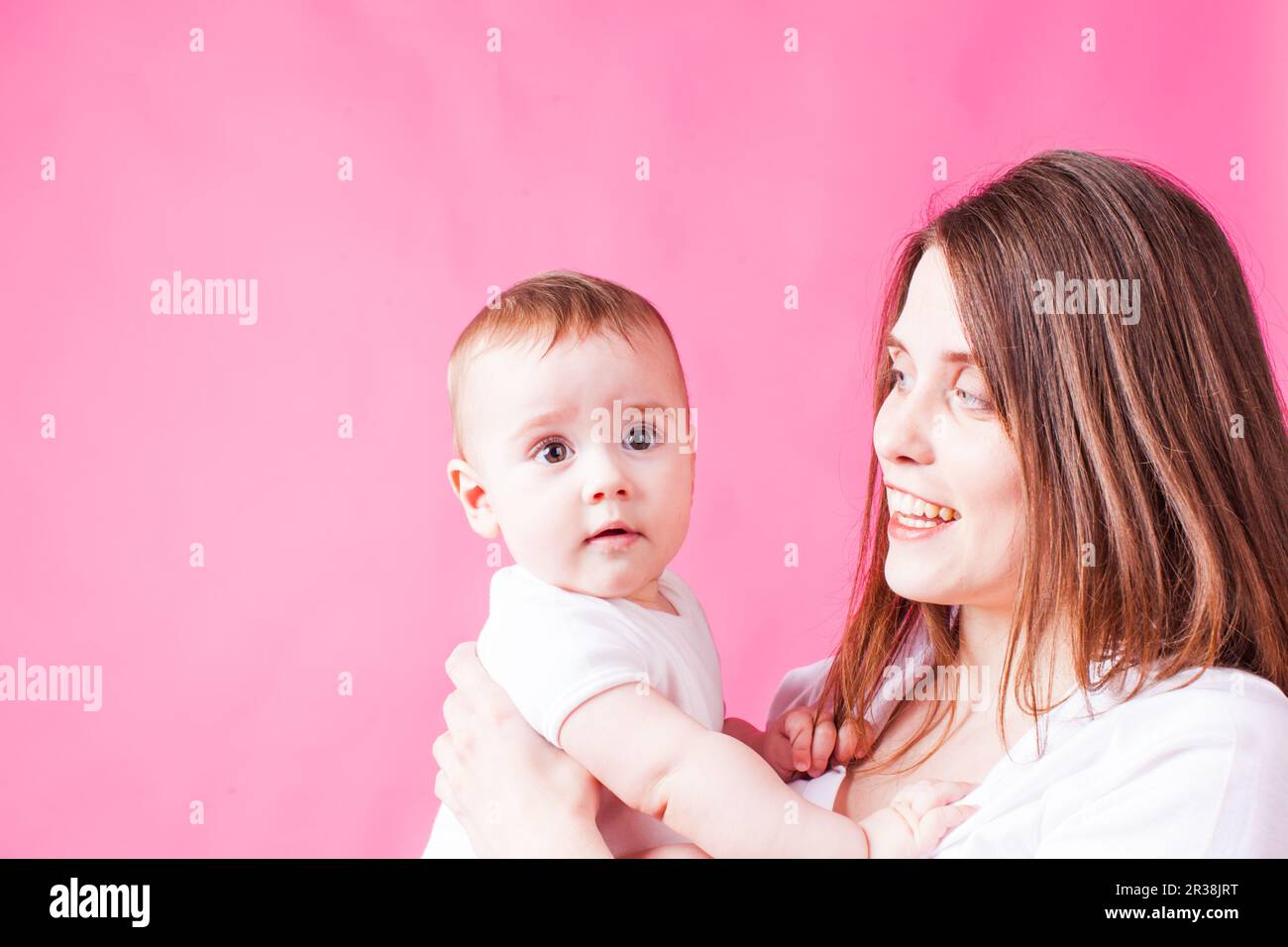 Wunderbare Welt für Baby Stockfoto