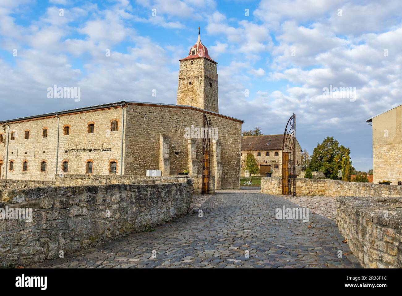 Schloss Hausneindorf Stockfoto