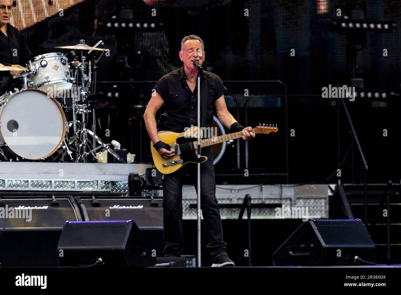 Rom Italien 21. Mai 2023 Bruce Springsteen und die E Street Band live im Circo Massimo Rome © Roberto Finizio / Alamy Stockfoto