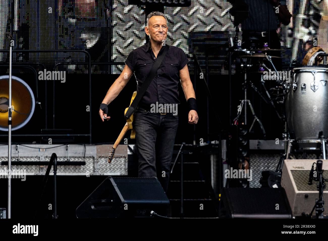 Rom, Italien. 21. Mai 2023. ROM, ITALIEN - 21. MAI: Bruce Springsteen und die E Street Band treten am 21. Mai 2023 im Circo Massimo Rome in Rom auf. (Foto: Roberto Finizio/NurPhoto) Kredit: NurPhoto SRL/Alamy Live News Stockfoto