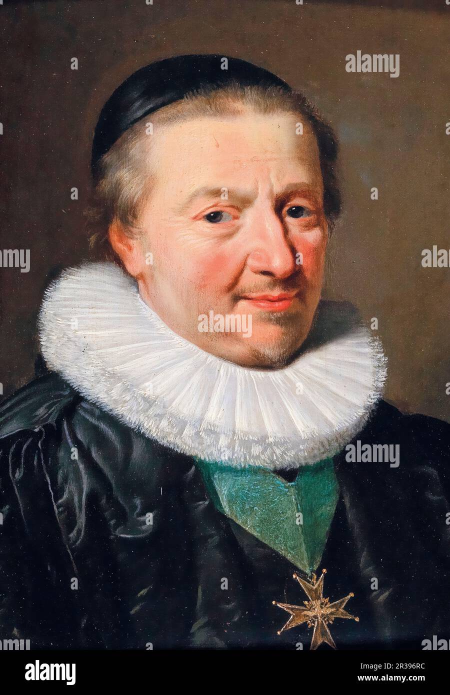 Claude De Bullion (1569-1640), französischer Aristokrat und Politiker, der unter Louis XIII als Finanzminister diente, Porträtmalerei von Philippe de Champaigne 1634-1635 Stockfoto