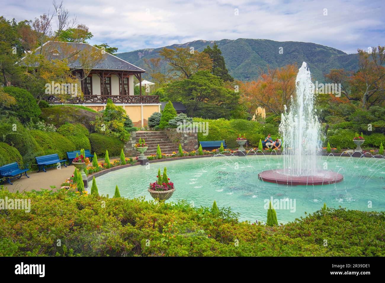 Japans Naturattraktionen, Tourismus, Tokio, Kyoto, Osaka, Nara, Nikko, Nagoya, Hakkone Stockfoto