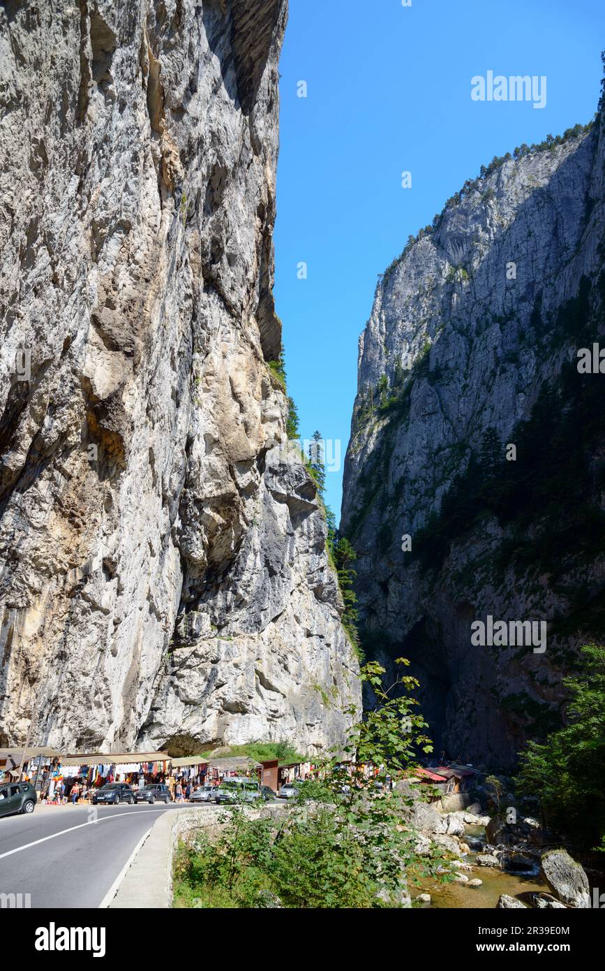 Schlucht Bicaz Stockfoto