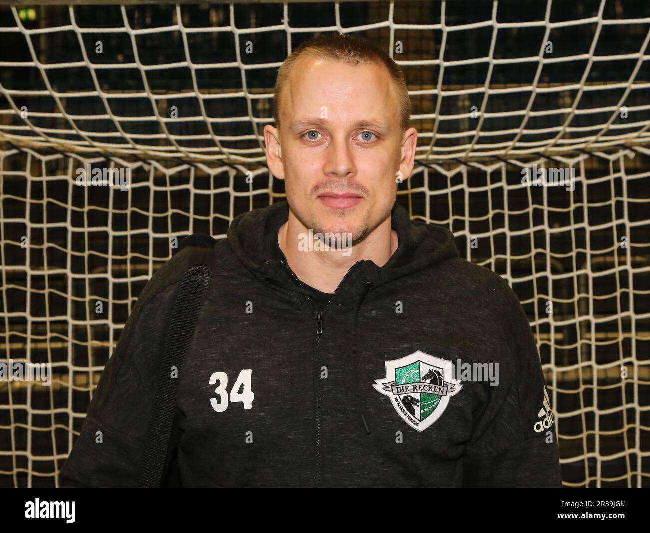 Morten Olsen (TSV Hannover-Burgdorf) Liqui Moly HBL, Handball-Bundesliga Saison 2019-20 Stockfoto