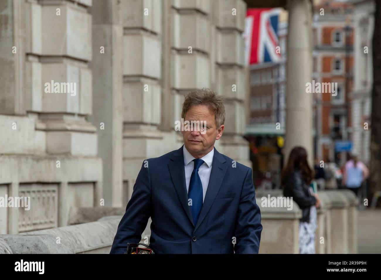 London, Großbritannien. 23. Mai 2023. Grant Shapps MP (Secretary of State for Energy Security and Net Zero) wird in Whitehall Credit gesehen: Richard Lincoln/Alamy Live News Stockfoto