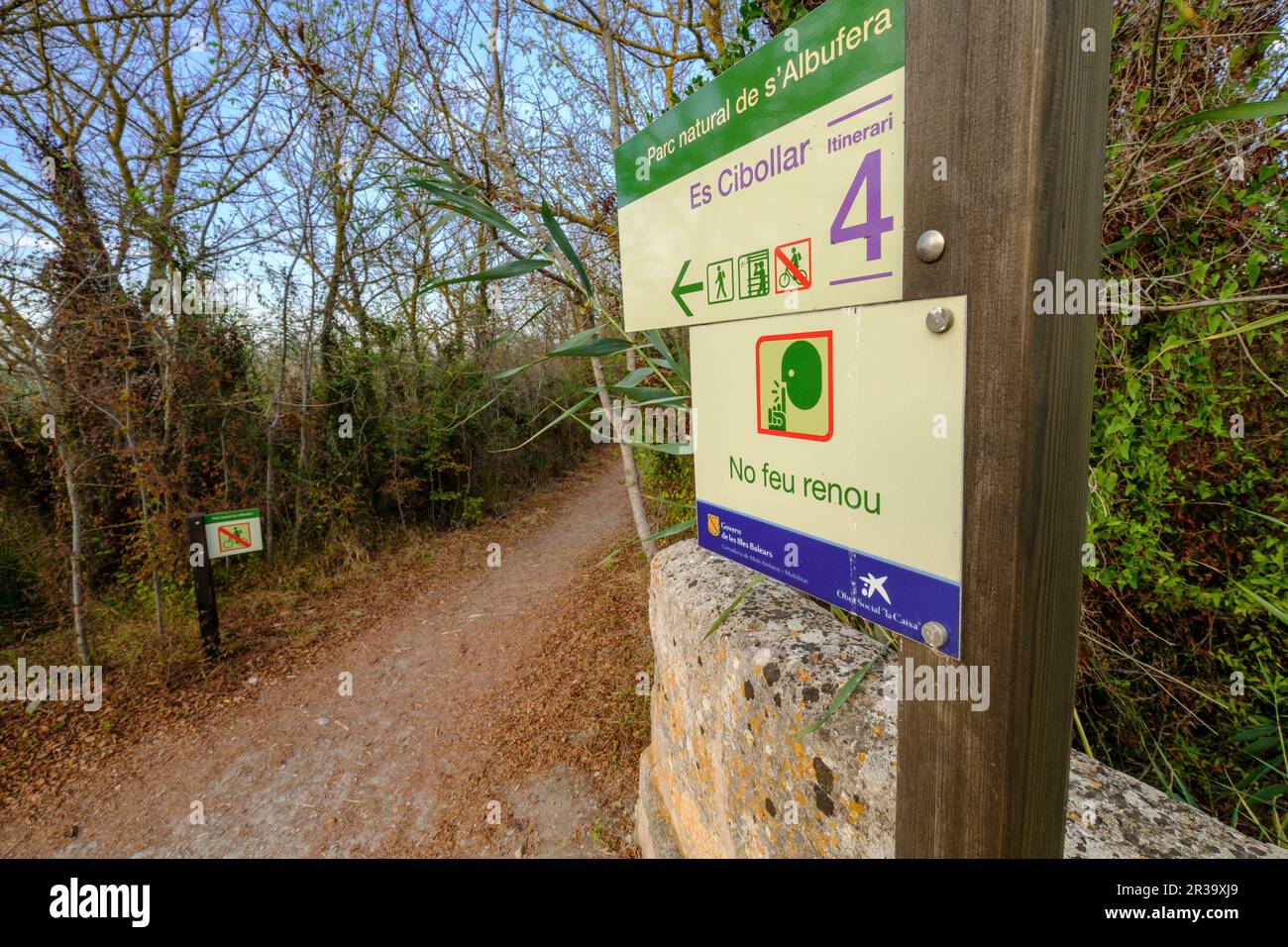 Parque Natural de s'Albufera de Mallorca, términos municipales de Muro y Sa Pobla. Mallorca, Balearen, Spanien, Europa. Stockfoto