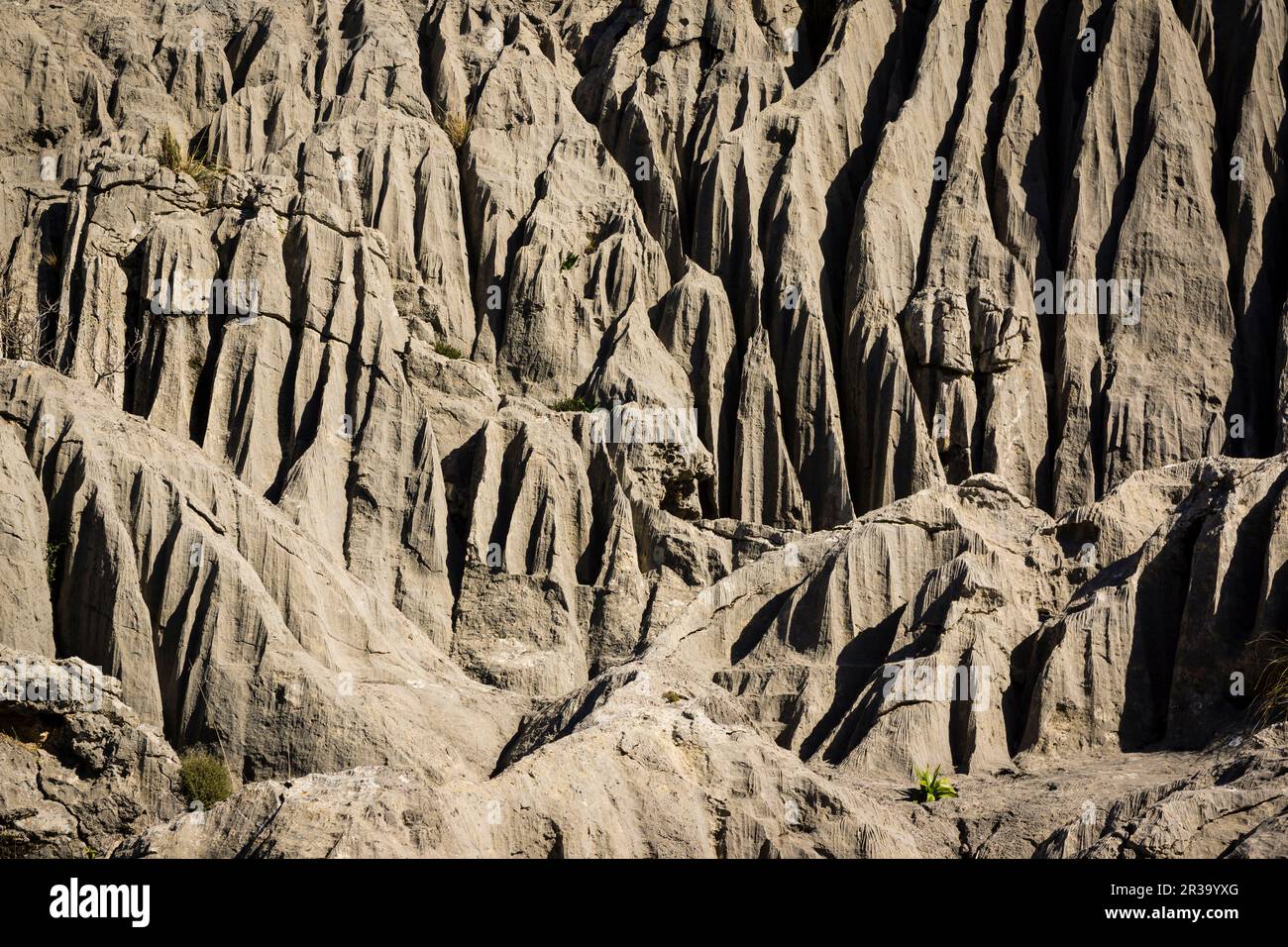 Entlasten kárstico, Mortix veröffentlicht Anwesen, natürliche Umgebung der Sierra de Tramuntana, Mallorca, balearen, spanien, europa. Stockfoto