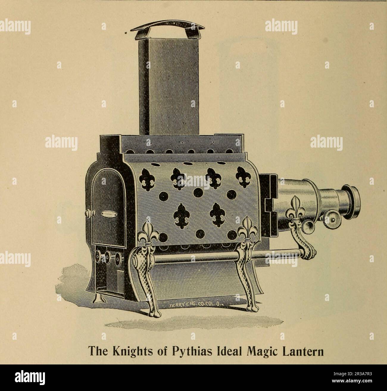 Magic Lantern aus dem Katalog " illustrierte Kataloge und Preisliste