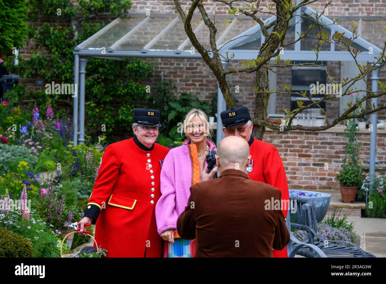 London, Großbritannien, 22. Mai 2023, Chelsea Flower Show beginnt am 23. Mai 2023. Das Thema dieses Jahres ist die regenerative Kraft von Gärten und Gartenarbeit, sowohl für Menschen als auch für die Umwelt. Andrew Lalchan Photography/Alamy Live News Stockfoto