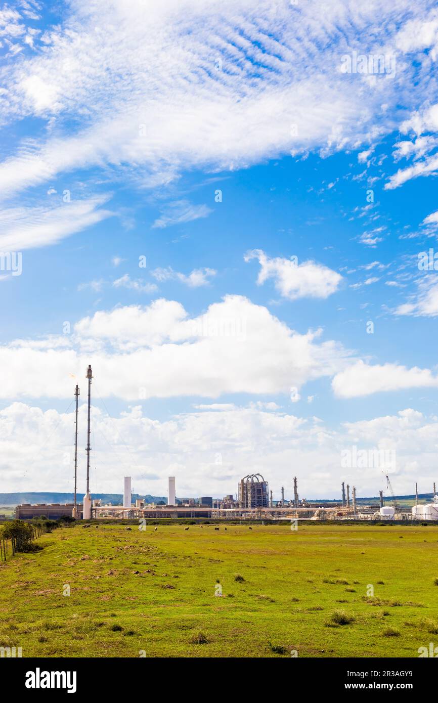 Petro SA Erdgasaufbereitungs- und -Raffinationsanlage – ein staatseigenes Unternehmen Stockfoto