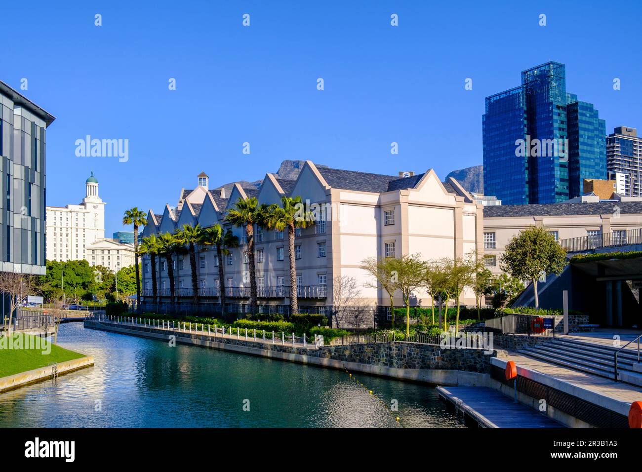 Südafrika, Westkap-Provinz, Kapstadt, Battery Park in Victoria und Alfred Waterfront Stockfoto
