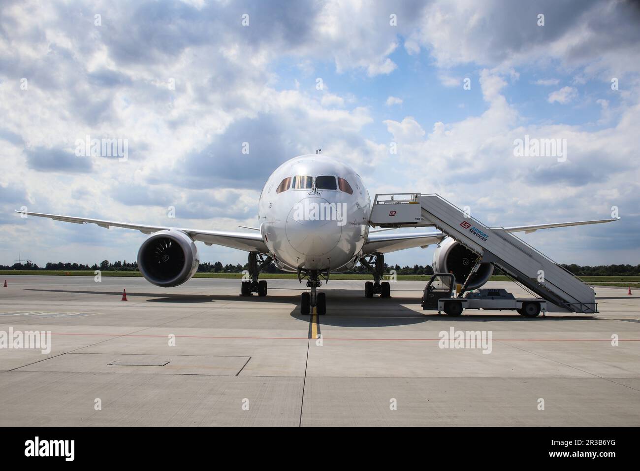 Boeing 787 Dreamliner Stockfoto