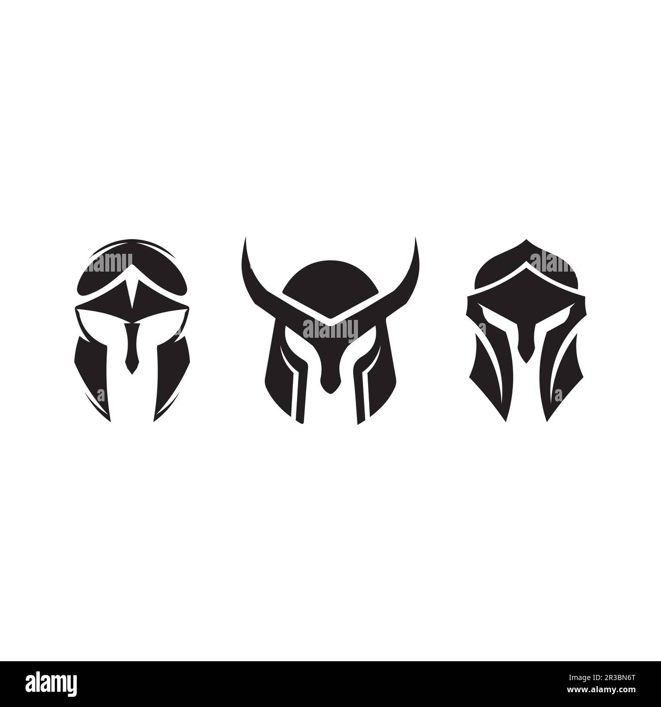 spartan Logo Icon Designs Vektor Stock Vektor