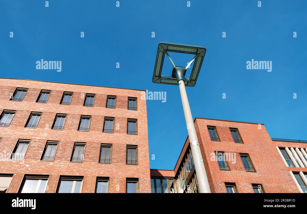 Creative Quay, Kanalhafen von MÃ¼nster in Westfalen Stockfoto