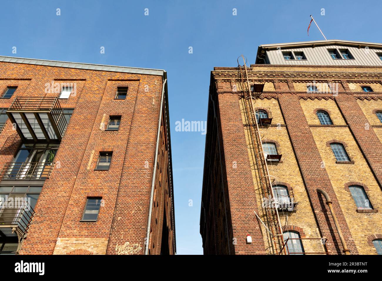 Creative Quay, Kanalhafen von MÃ¼nster in Westfalen Stockfoto