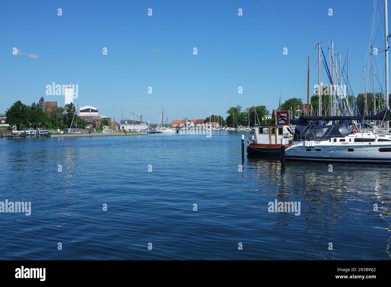 Hafen in Neustadt, Ostsee Stockfoto