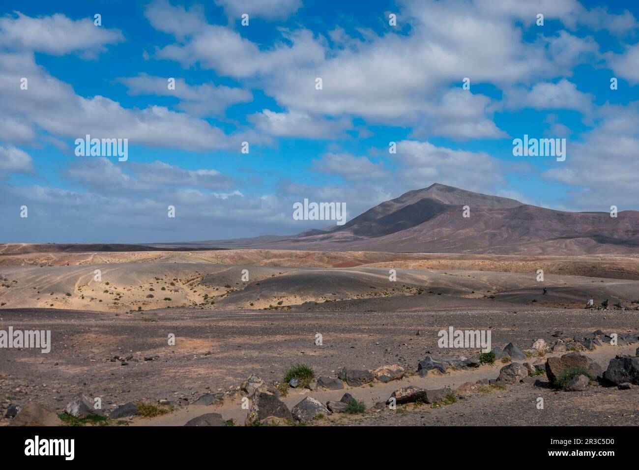 Naturpark Naturdenkmal der Ajaches, Lanzarote Stockfoto