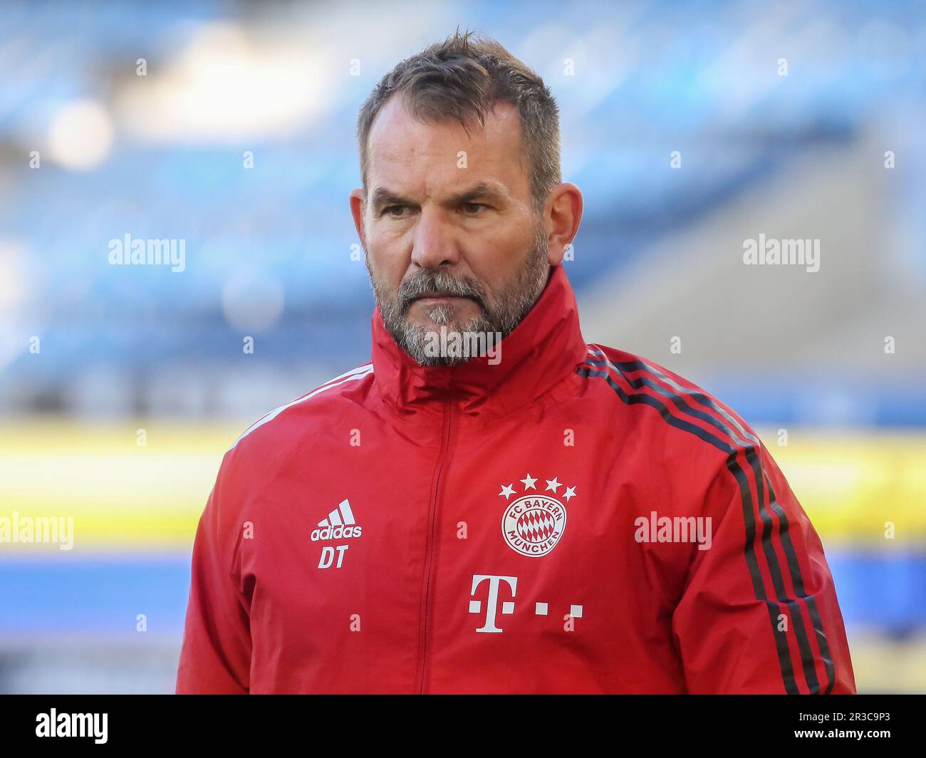 Co-Coach Dirk Teschke FC Bayern MÃ¼nchen II DFB 3. Liga Staffel 2020-21 Stockfoto